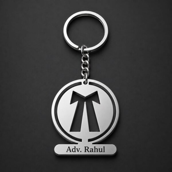 Advocate Round Keychain