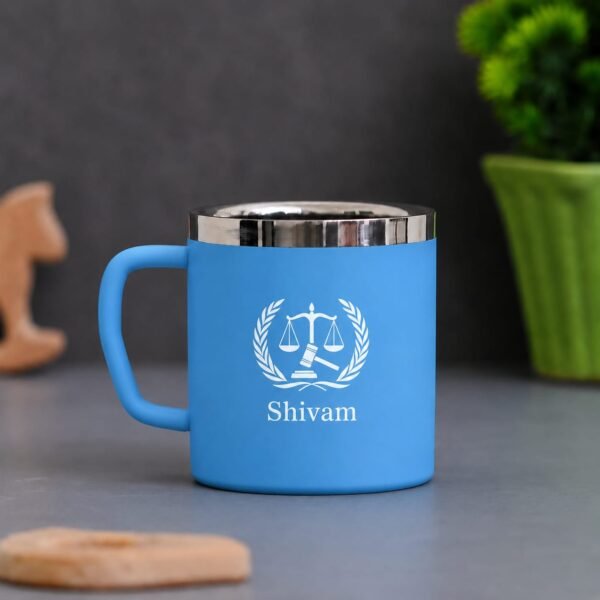 Stainless Steel Customize Name Mug