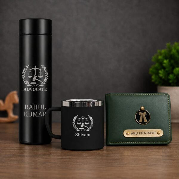 Advocate Mug, Bottle & Wallet Combo
