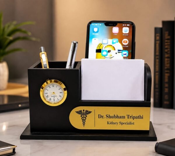 Personalized Doctor Desk Organizer