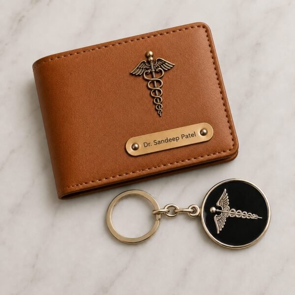 Customized Doctor Wallet & Keychain