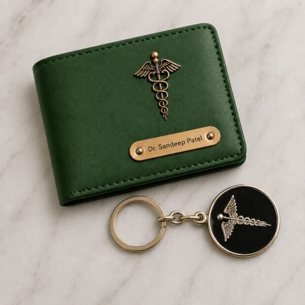 Customized Doctor Wallet & Keychain